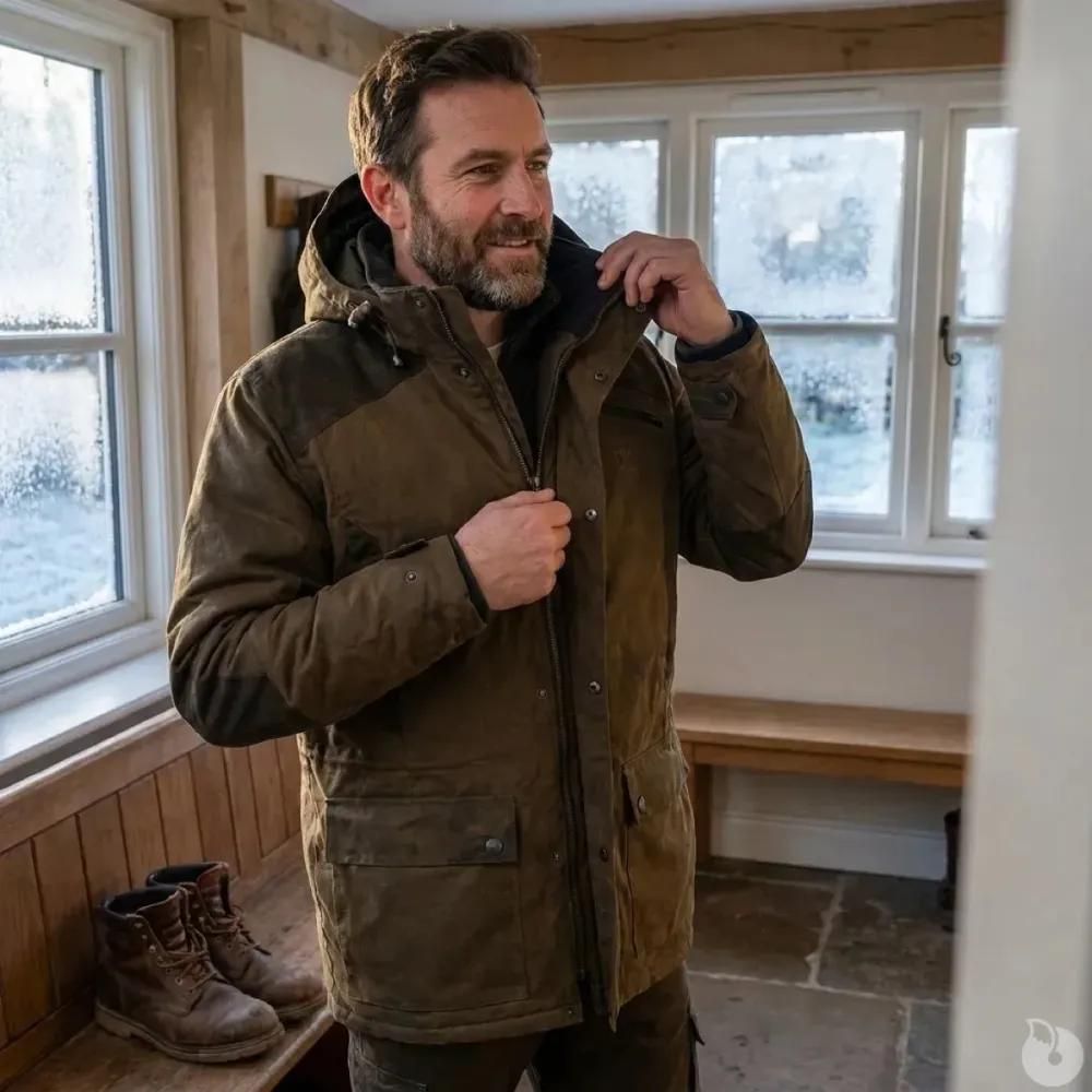 Veste percussion grand nord forest imperméable homme