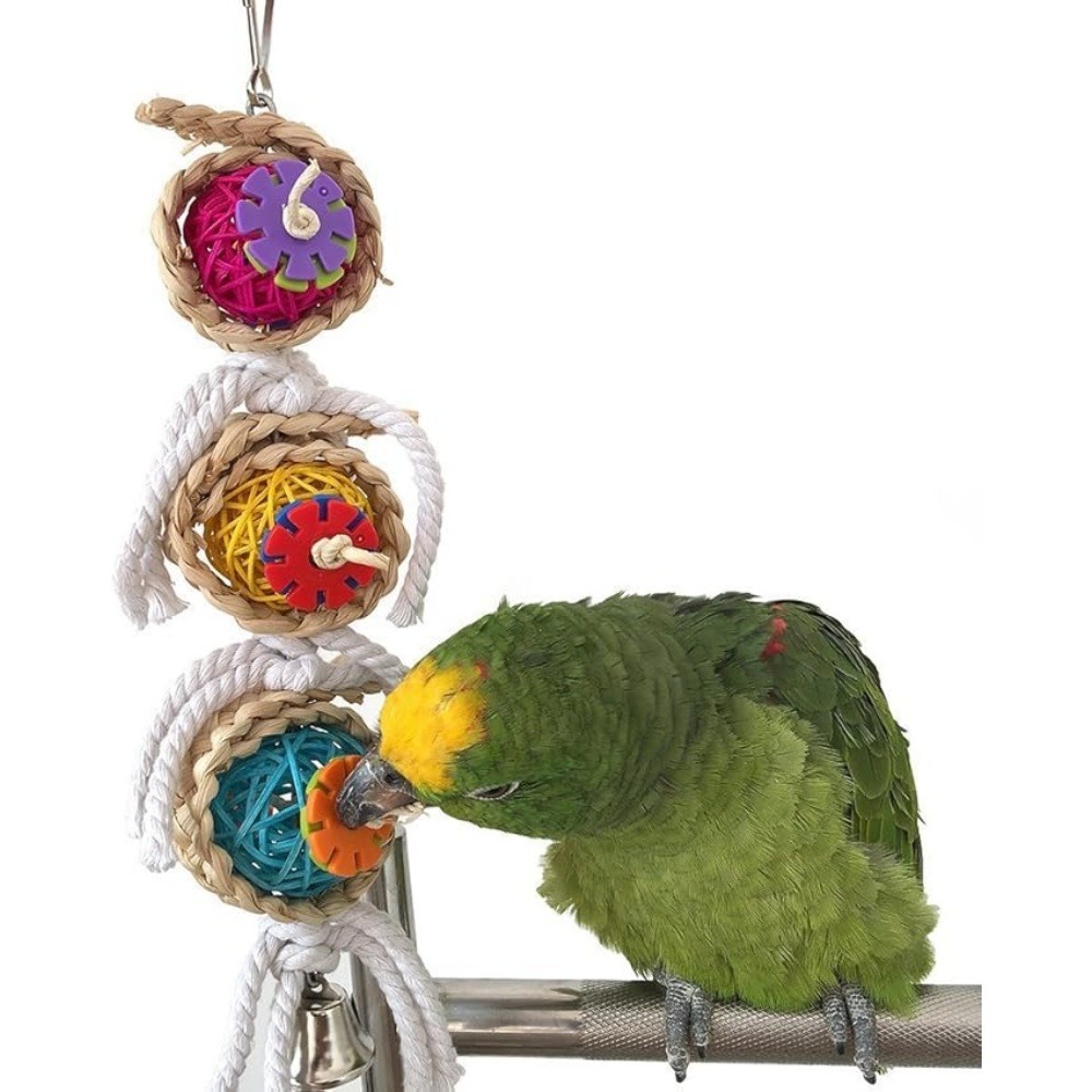 Jouet pour cage d'oiseaux