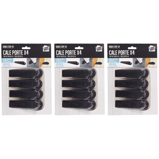 Set de 12 cale-portes en plastique