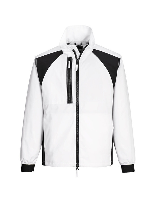 Veste de travail wx2 stretch - l - blanc - portwest