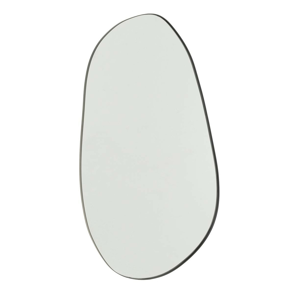 Miroir mural en métal 