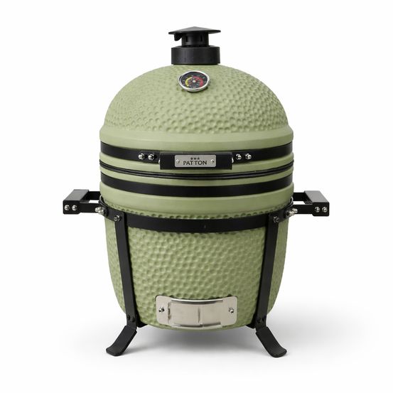 Barbecue kamado en céramique à poser patton premium compact 15
