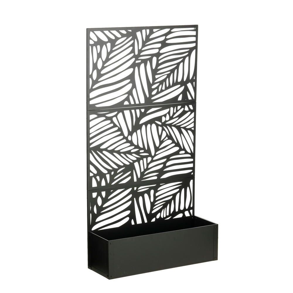 Mica decorations sapri support pour plantes - jardinière avec treillis pour plantes grimpantes - support pour plantes autoportant