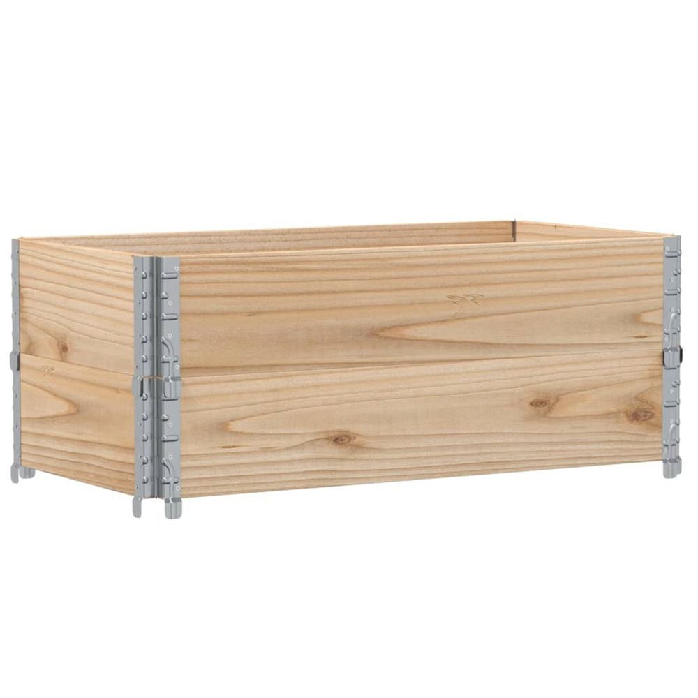 Jardinière d'extérieur 100x50 cm bois de pin massif