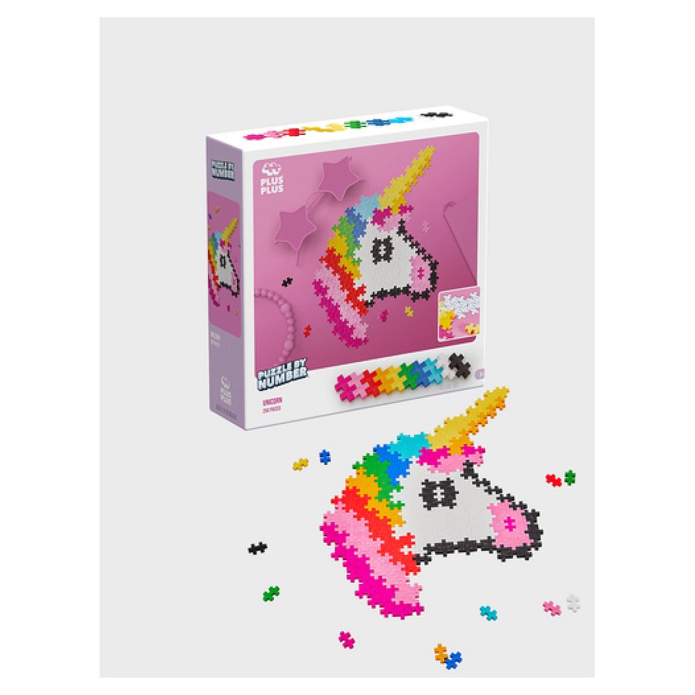 Plus-plus unicorn puzzle en cubes 250 pièces