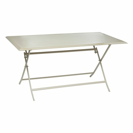 Table de jardin pliante azua en aluminium