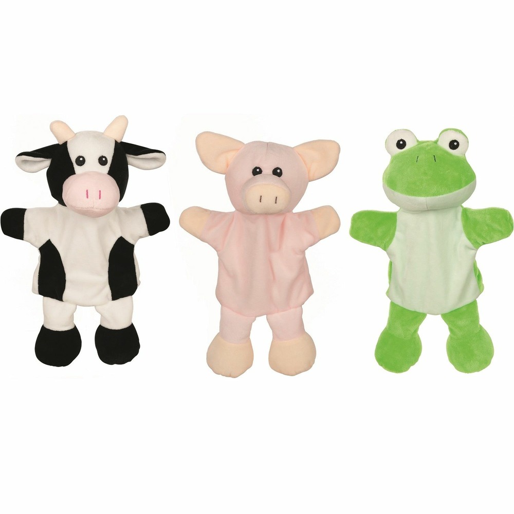 Marionnettes vache cochon grenouille