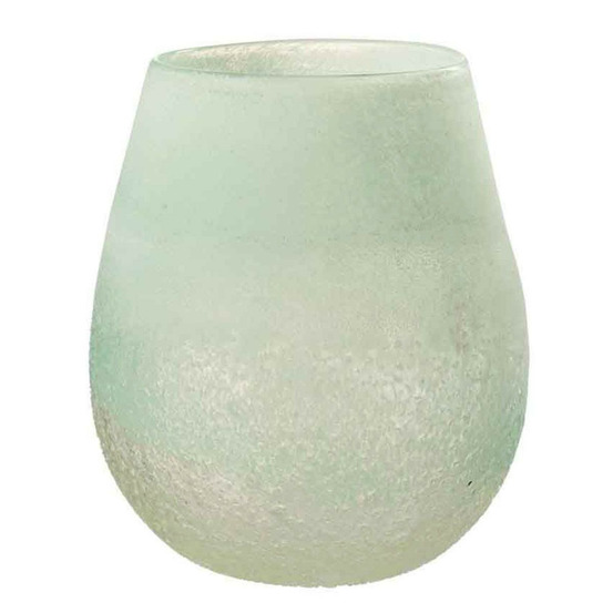 Photophore en verre design