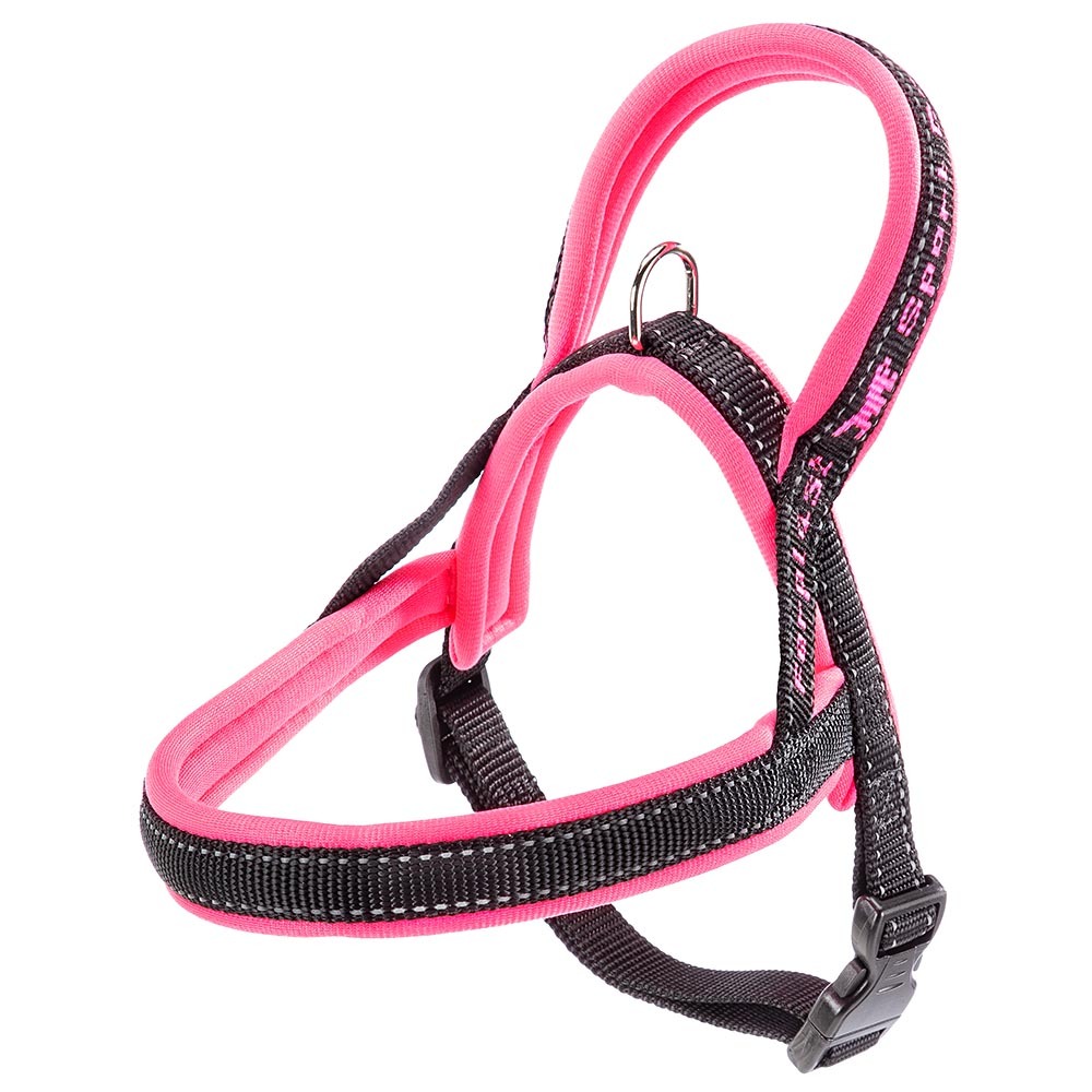 Ferplast harnais chien sport dog, harnais pour chien taille petite, harnais suédois, rembourrage doux, coutures réfléchissantes,