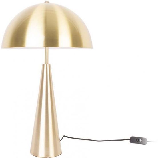 Lampe à poser en métal sublime or brossé