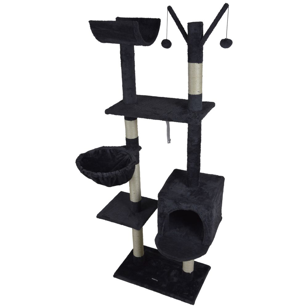Arbre a chat 4 plateformes 160 cm