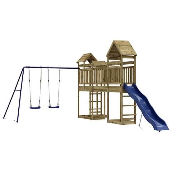 Aire de jeux d'extérieur bois de pin imprégné