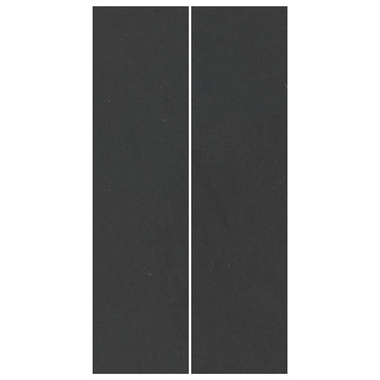 Tapis de piscine noir 420 x 220 cm géotextile en polyester