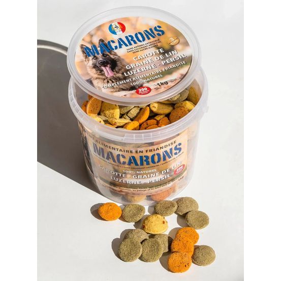 France croquettes friandise pour chien les macarons - 500 g