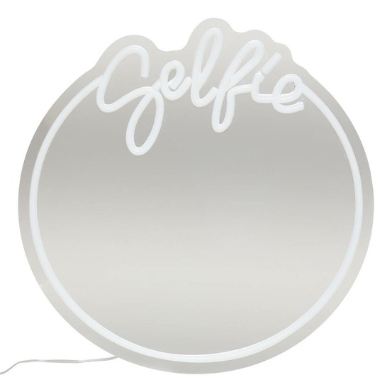 Néon led miroir