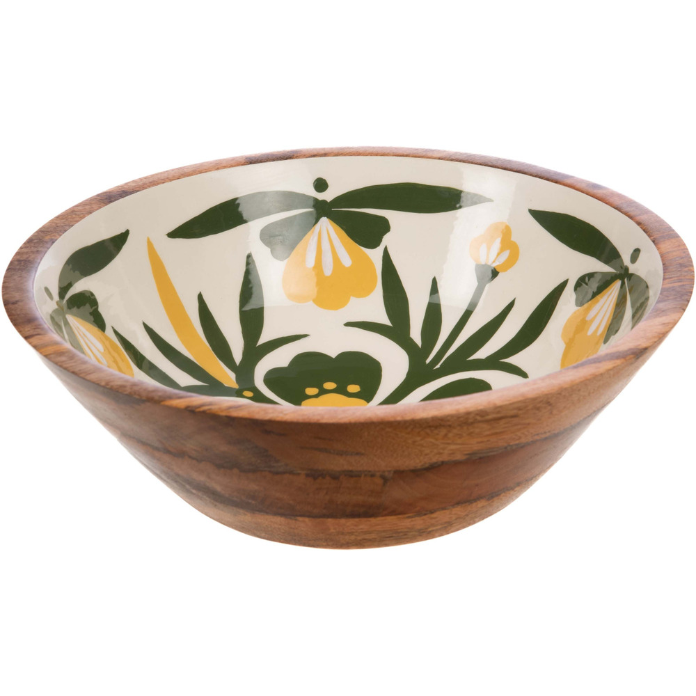 Saladier en bois de manguier 35 cm sofia