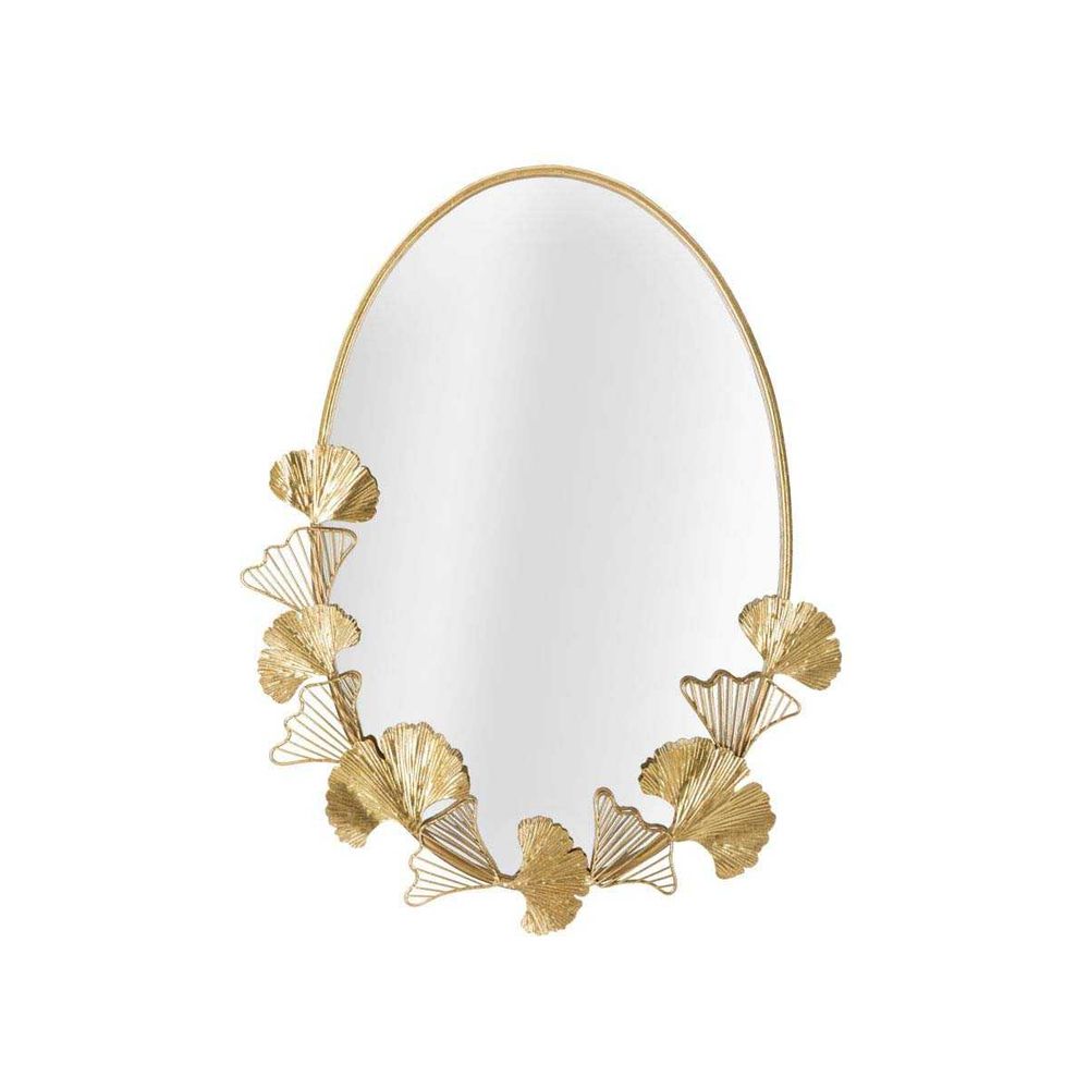 Miroir en métal little leaf 61.5 x 3 x 78 cm