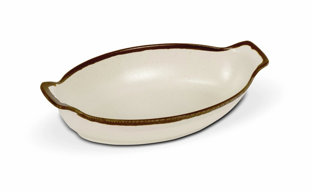 Plat ovale en mélaminé collection halo - pujadas