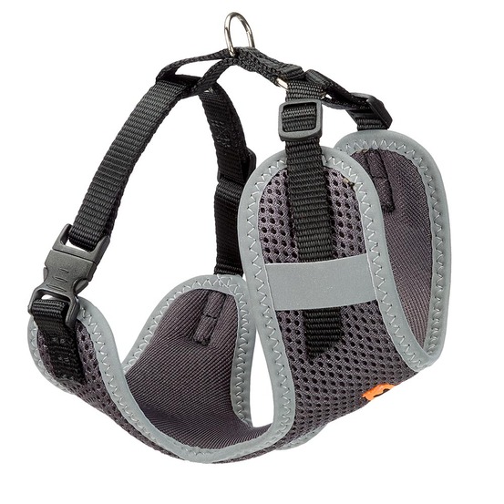 Ferplast harnais chien petite taille nikita xs, harnais pour chat respirant, rembourré et ajustable, facile à porter, bords