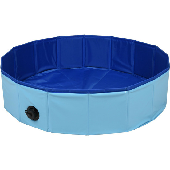 Piscine pour chien ø 80 x 20 cm couleur bleu