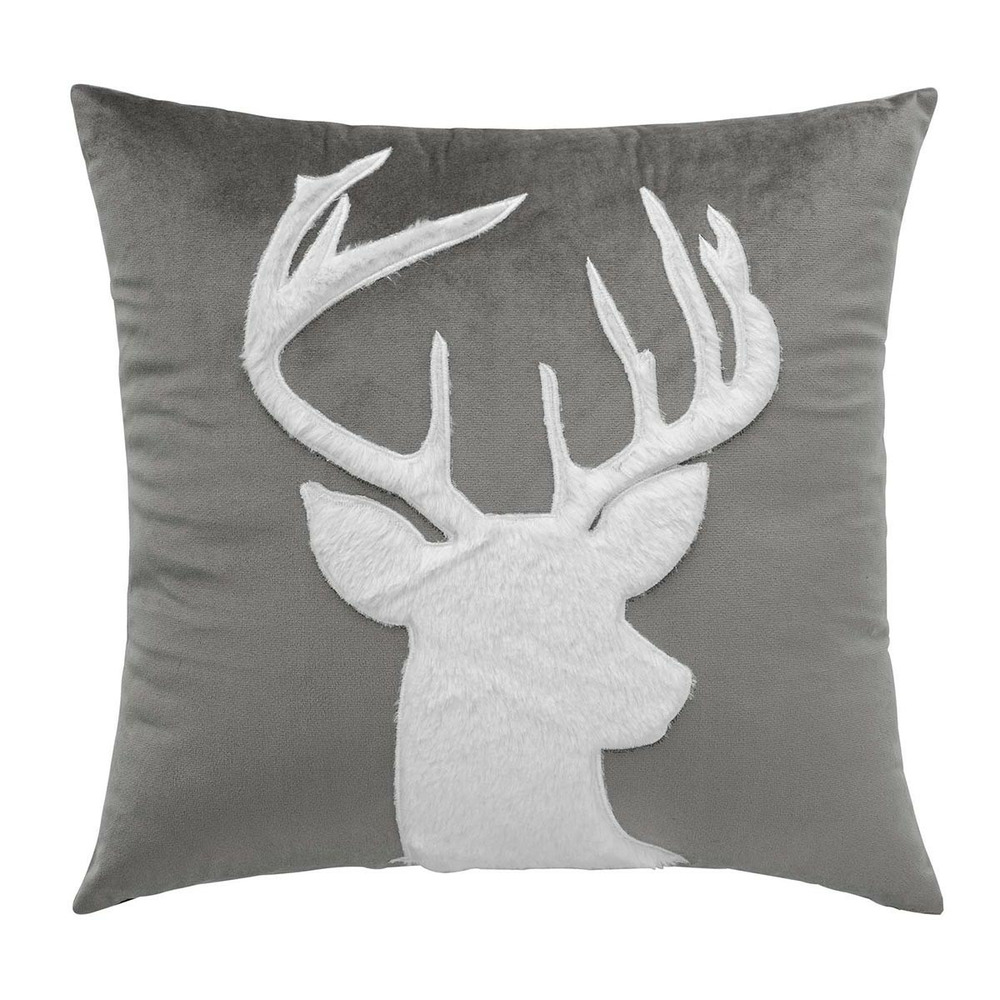Coussin déco en velours 