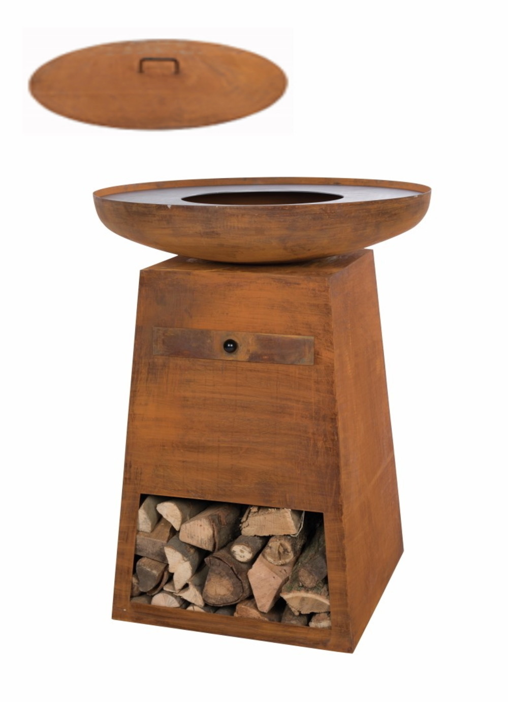 Braséro orion classic rouille + couvercle