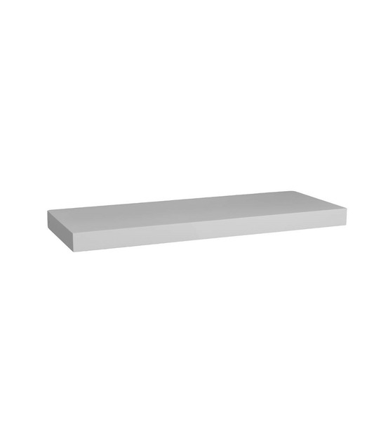 Étagère murale flottante coloris blanc l 60 cm fixations invisibles
