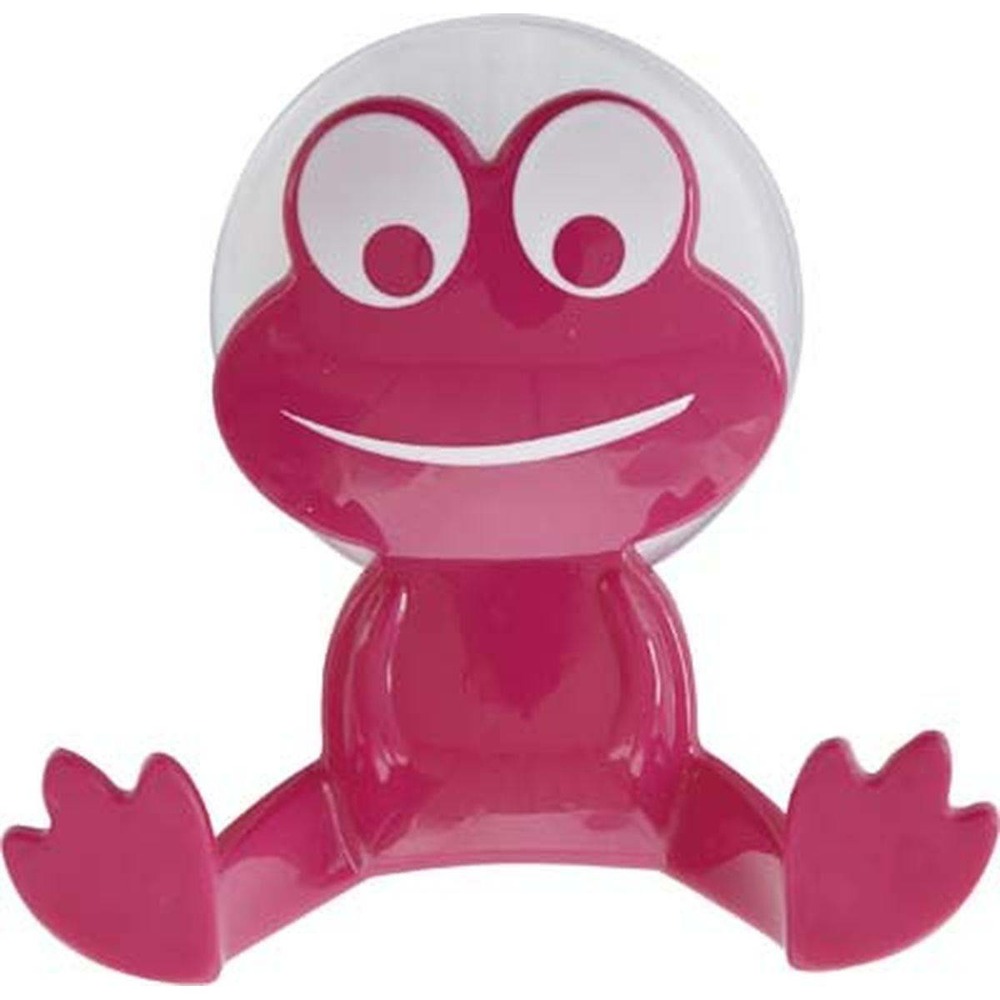Crochet grenouille pp sur ventouse - fuchsia