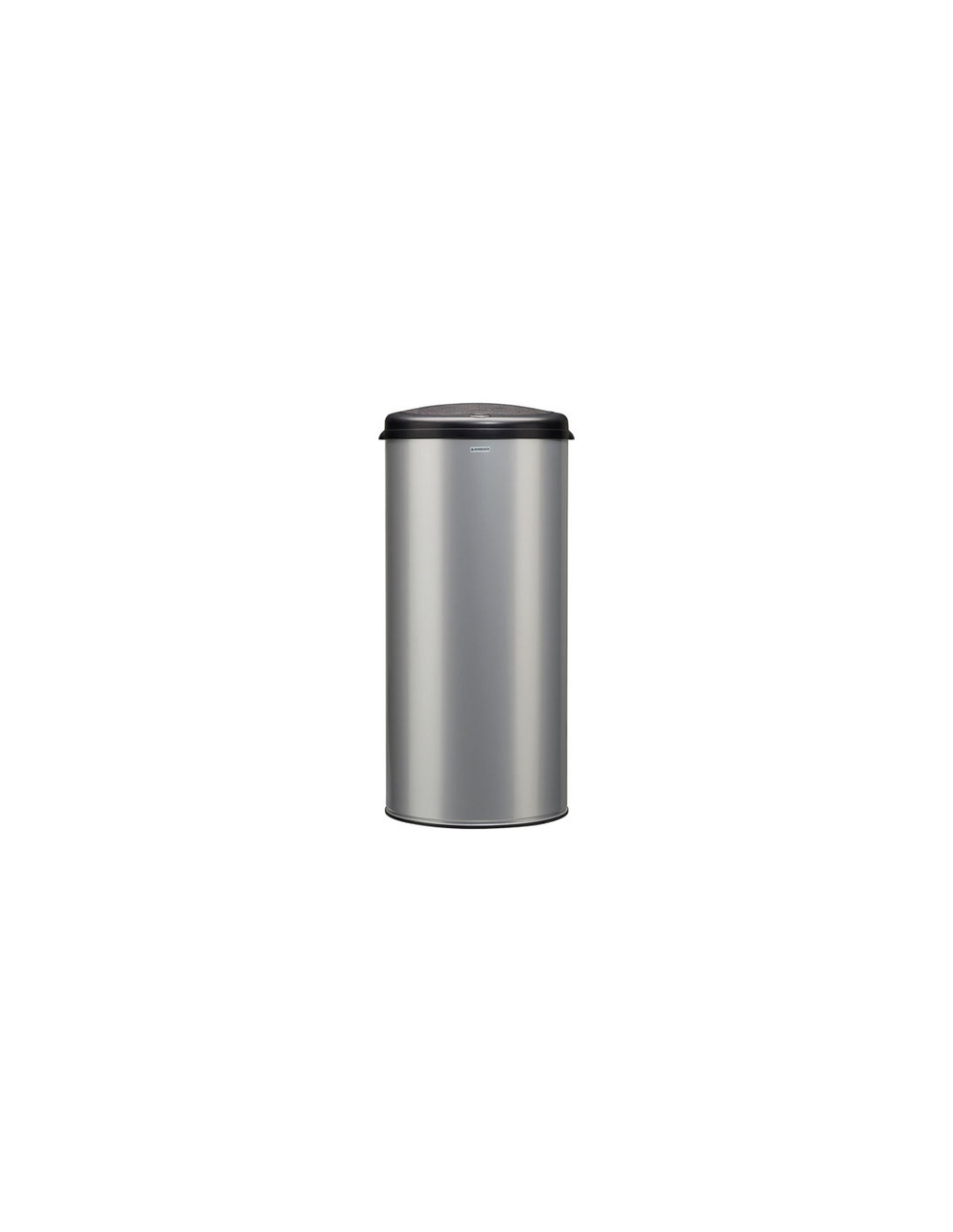 Poubelle 45l gris métal - 93632