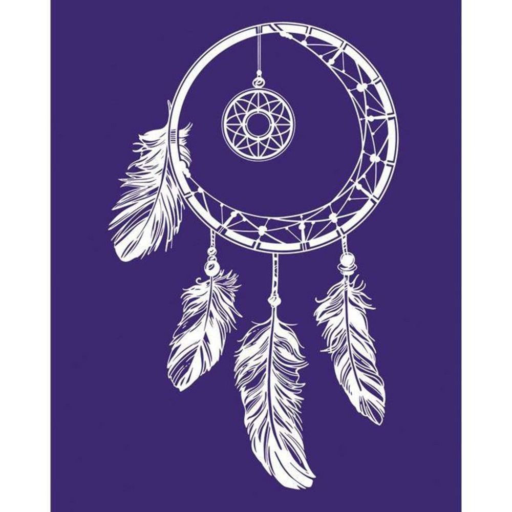 Pochoir attrape-rêves a5 + spatule
