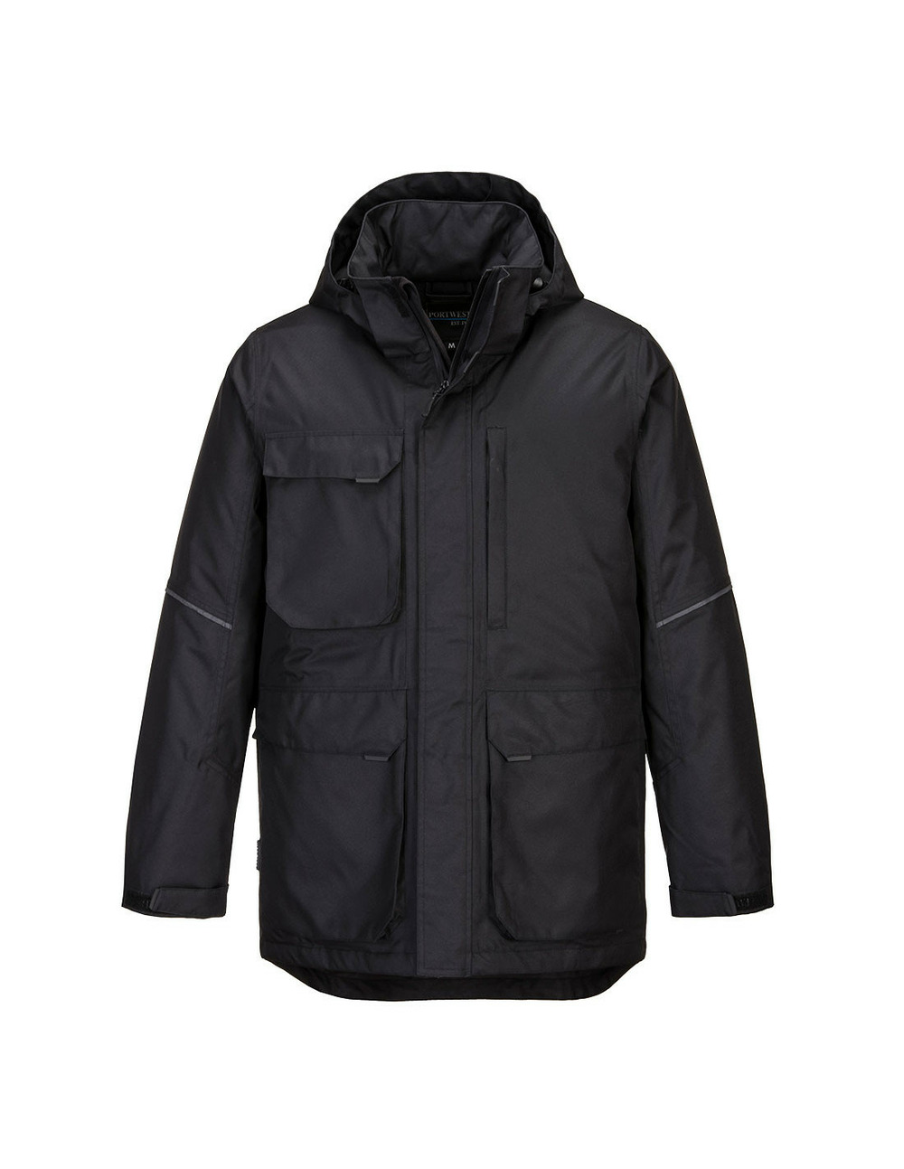 Parka kx3 couleur : noir taille s - portwest