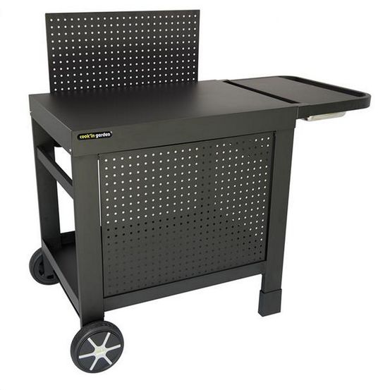 Desserte anthracite 108x55cm - wt052t