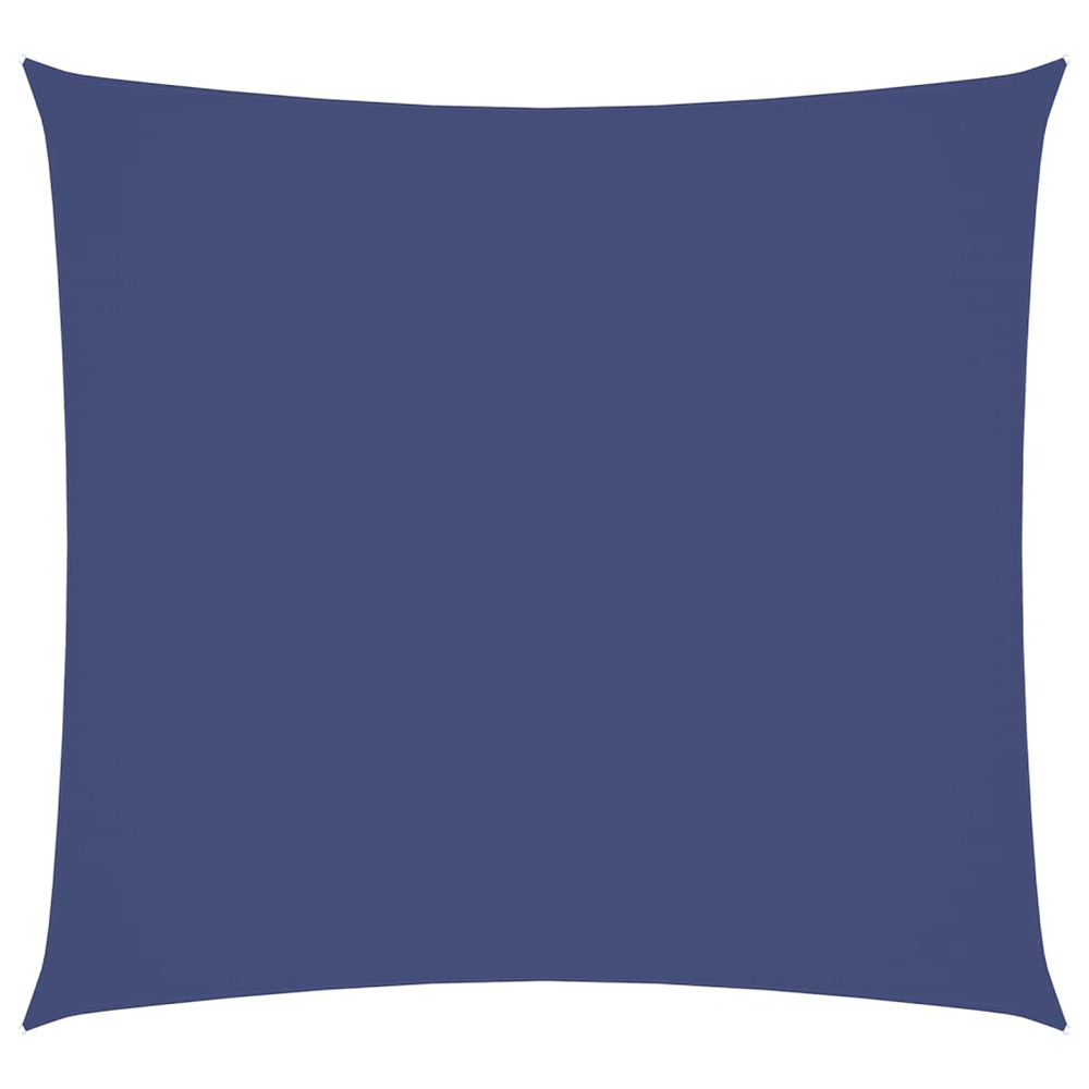 Voile de parasol tissu oxford carré 3,6x3,6 m bleu