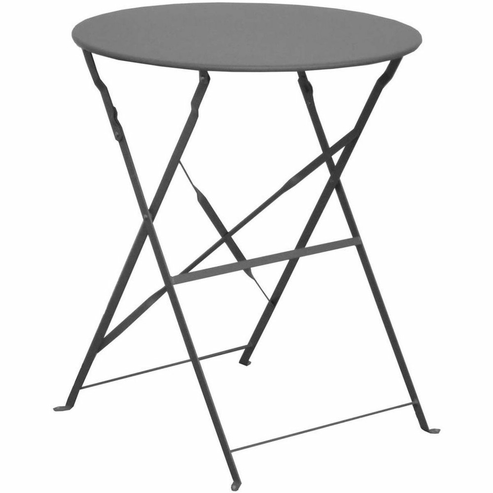 Table ronde en acier 60 cm cuba