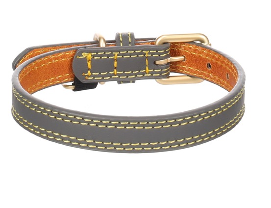 Collier pour chien virginia en cuir