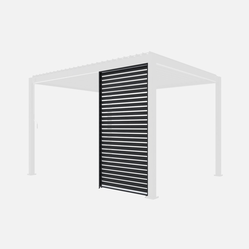 Persienne pour pergola bioclimatique triomphe, aluminium