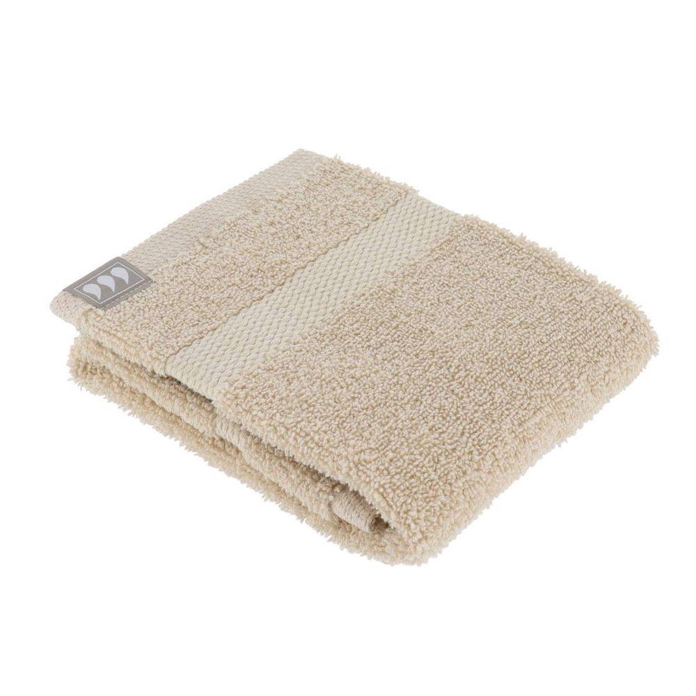 Serviette invite 30x50 cm 100% coton - beige