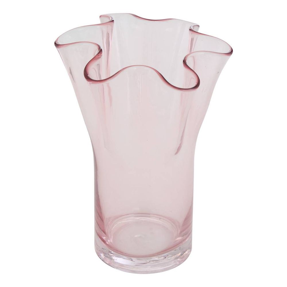 Vase fleur de rose h23,5cm