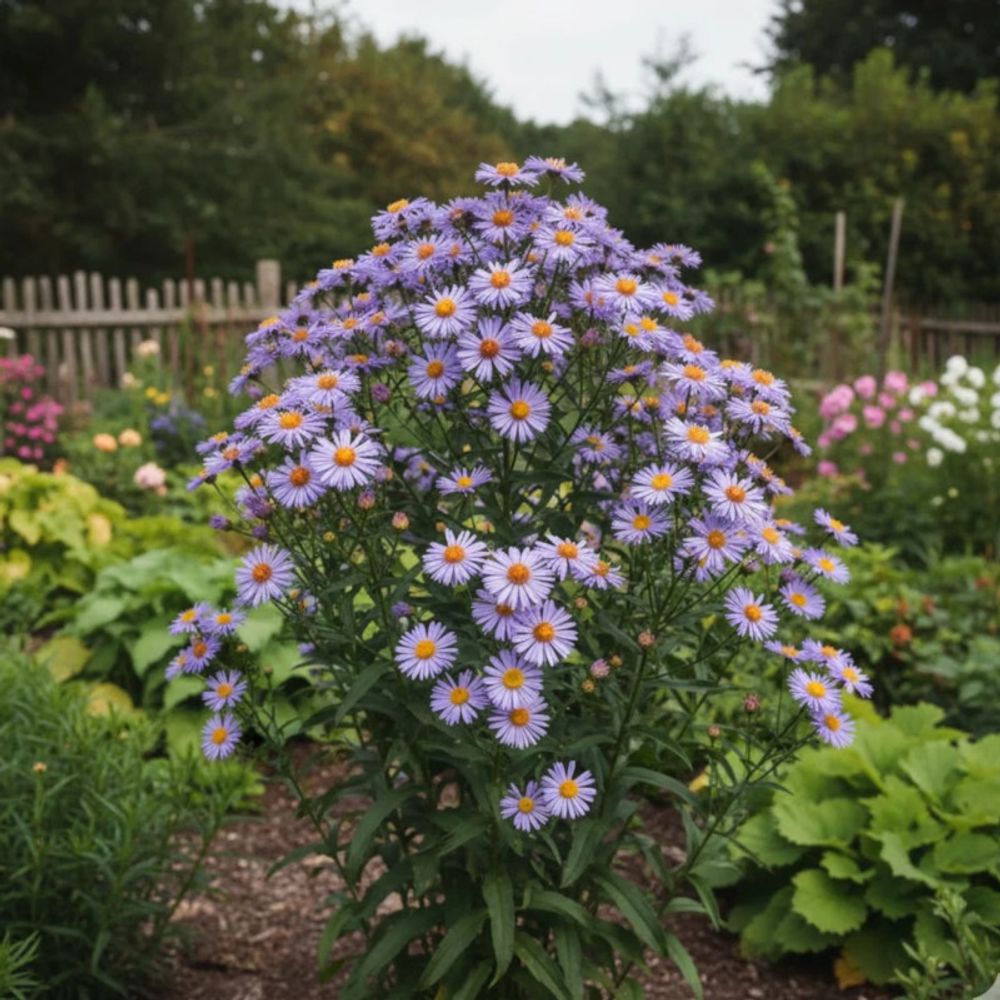 Aster de printemps napsbury lot de 9 godets