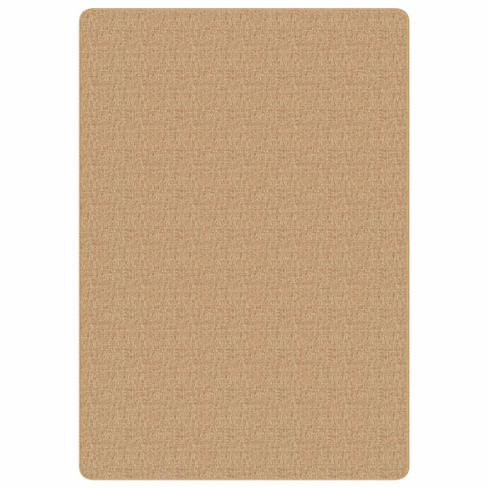 Tapis en jute avec support en latex 160x230 cm naturel