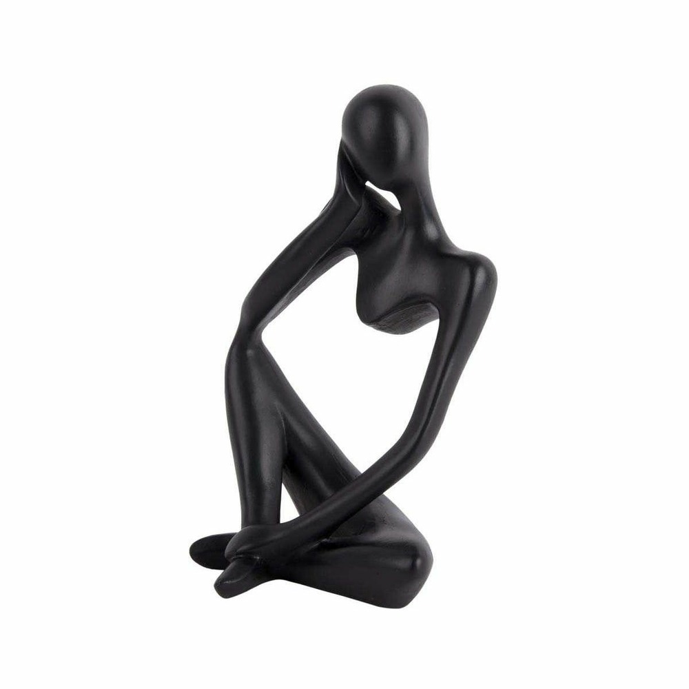 Statuette silhouette en polyrésine imagine noir