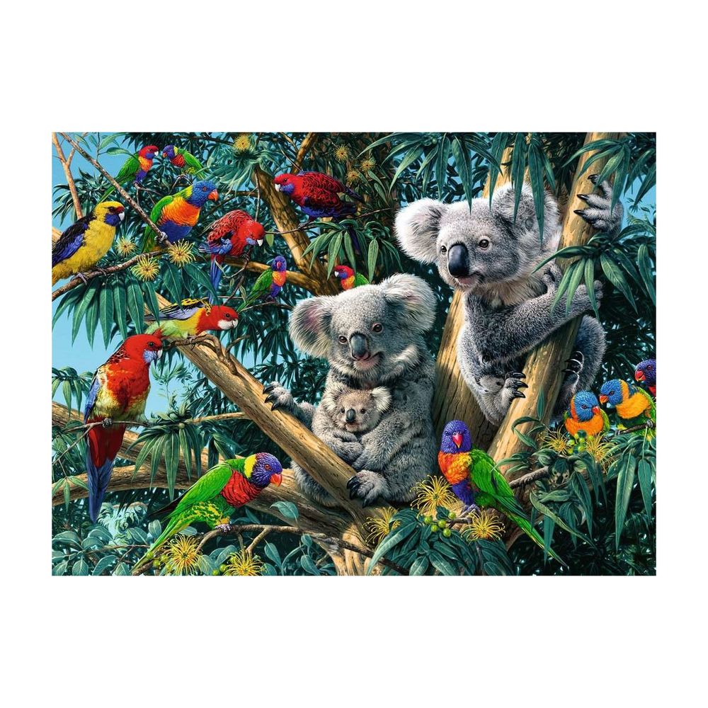 Puzzle 500 p - koalas dans l arbre