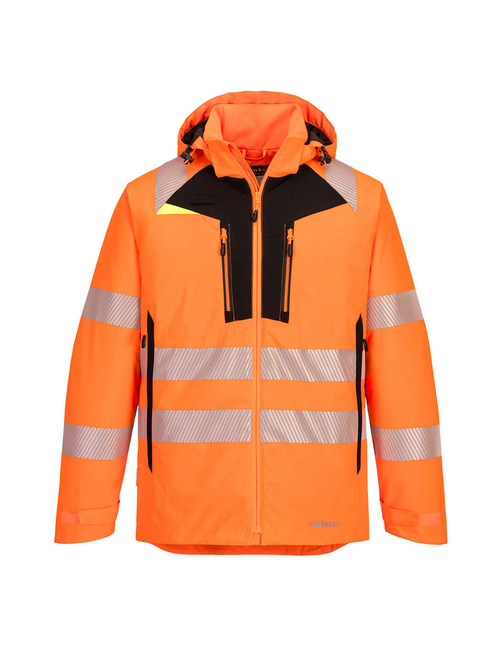 Parka hv dx4 couleur : orange/noir taille xxxl - portwest