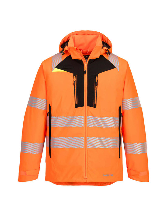 Parka hv dx4 couleur : orange/noir taille xxxl - portwest