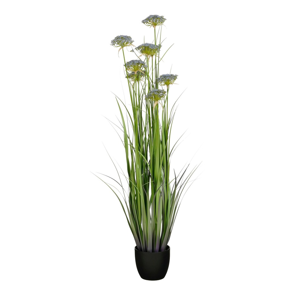 Mica decorations angélique – gazon artificiel en pot – fausse plante interieur – plantes artificielles interieur – h150 x ø45 cm –