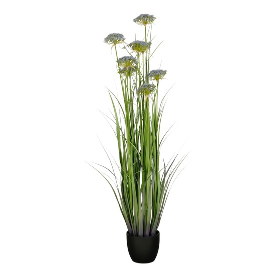 Mica decorations angélique – gazon artificiel en pot – fausse plante interieur – plantes artificielles interieur – h150 x ø45 cm –