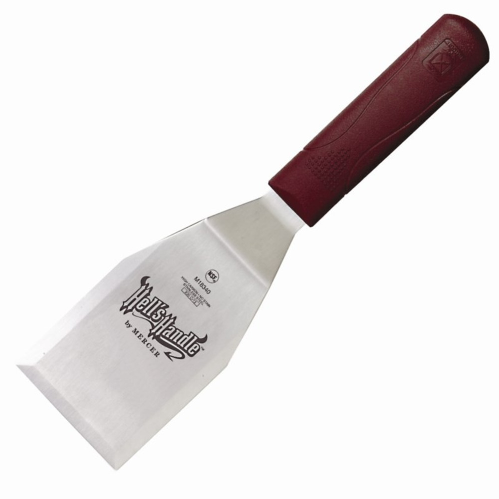 Spatule professionnelle anti chaleur mercer culinary - 130 x 76 mm
