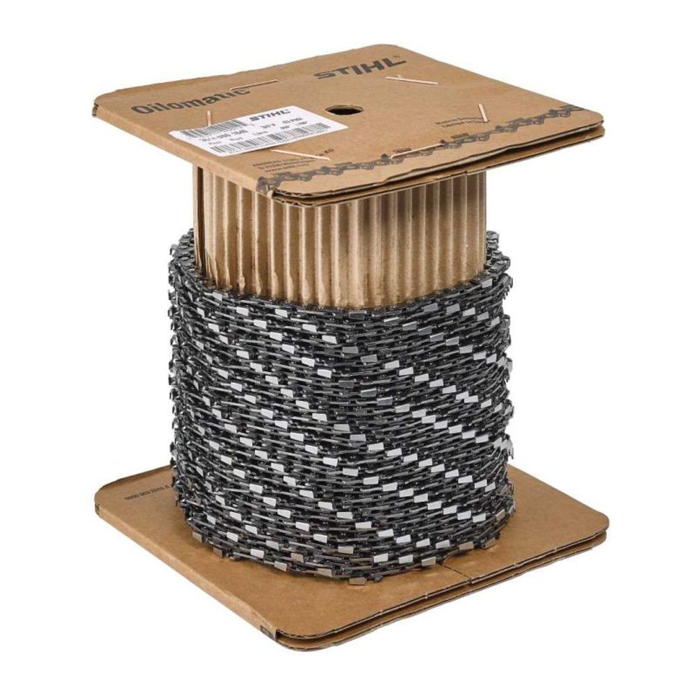 Chaîne de tronçonneuse bas profil 3/8' p 1,1 mm .043' – stihl – 44 à 1640 maillons – 36100001640
