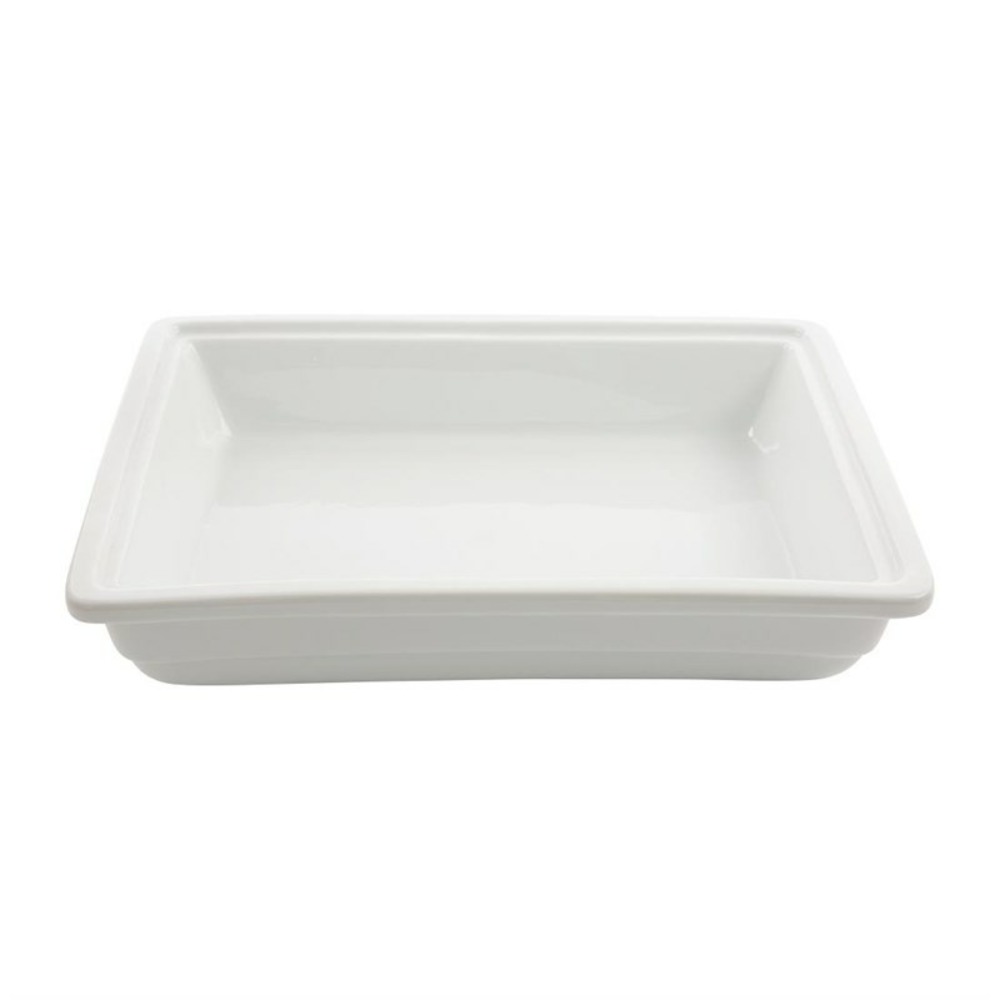 Plat en porcelaine gn 1/2 65 mm olympia