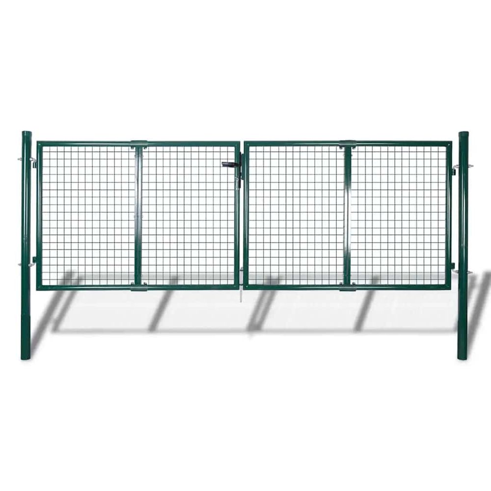 PORTAIL DE CLOTURE ACIER 306X1-(864081)